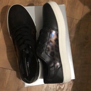 Cloudwalkers Addie lace up Sneakers Black animal print 11W